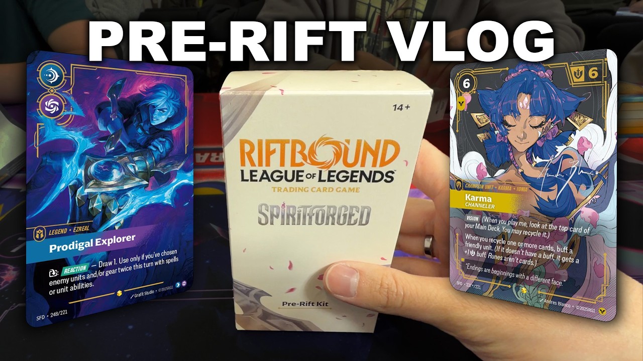We Pulled a Signature AND Overnumbered! | Riftbound Spiritforged Pre-Rift Vlog