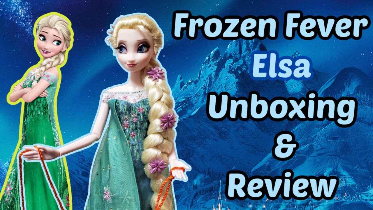 2015 Frozen Fever Elsa Disney Limited Edition Doll (Unboxing & Review)