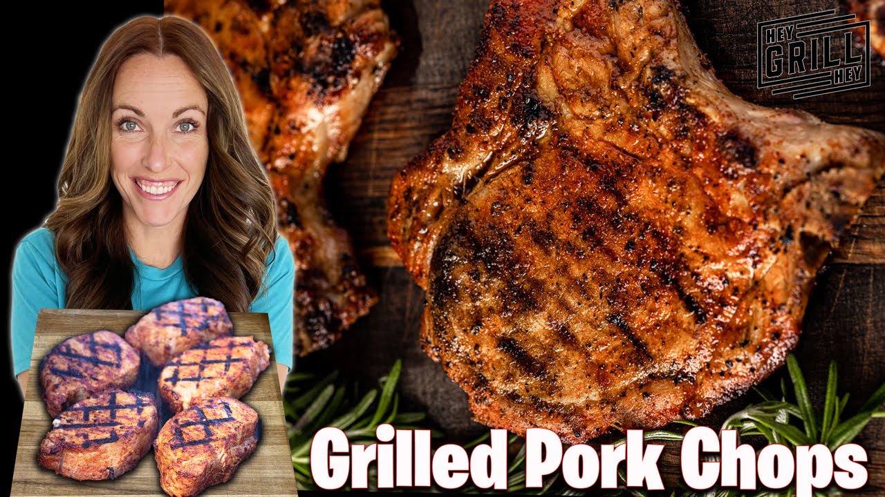 Najlepszy przepis na idealne grillowane kotlety wieprzowe | Hey Grill Hey