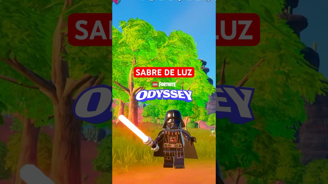 Como pegar sabre de luz no LEGO Fortnite Odyssey #LEGO #LegoFortnite #Fortnite