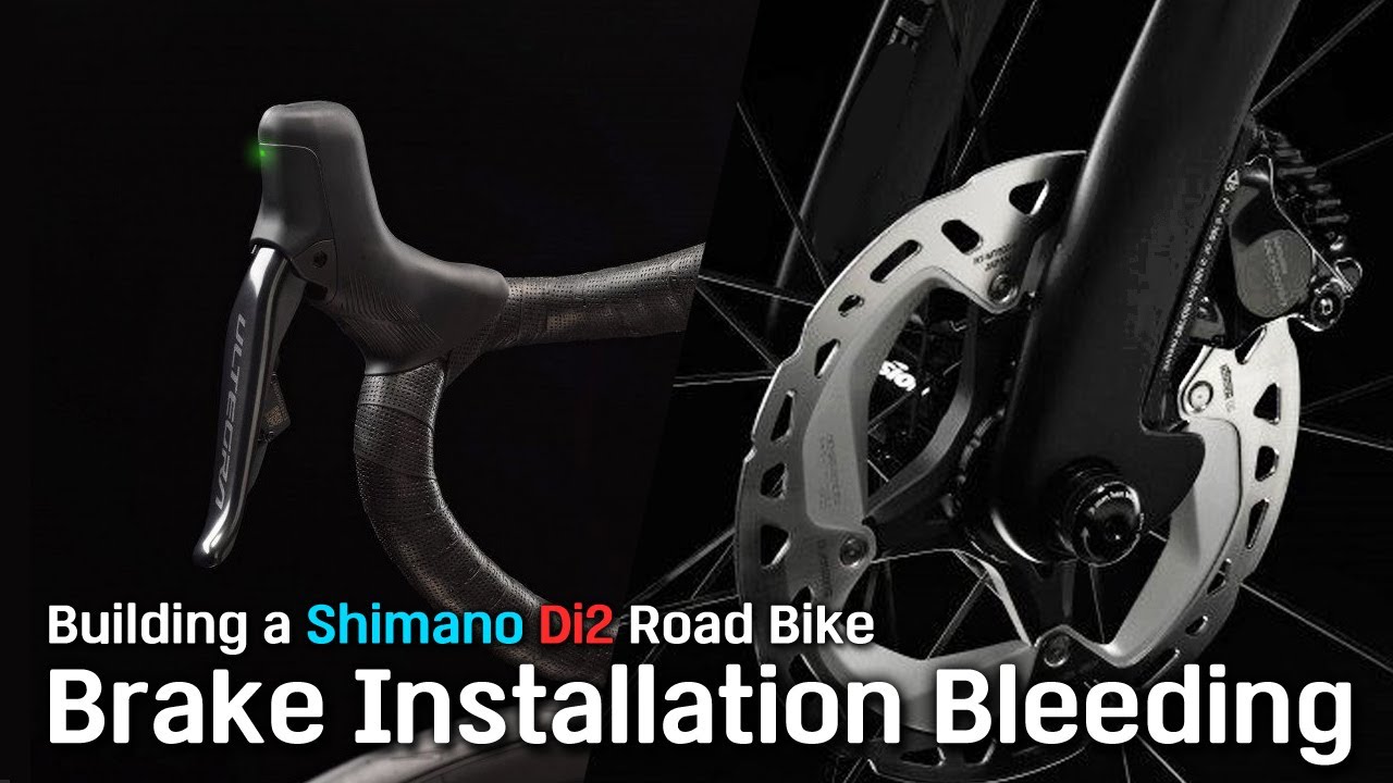 Building a Shimano Di2 Carbon Road Bike 🚴‍♂️ Frame & Brake Installation + Bleeding Part 1