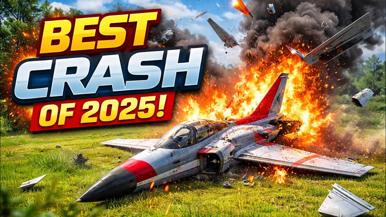 RC Warbirds & Jets Crash Compilation 2025 #aviation #rccrash