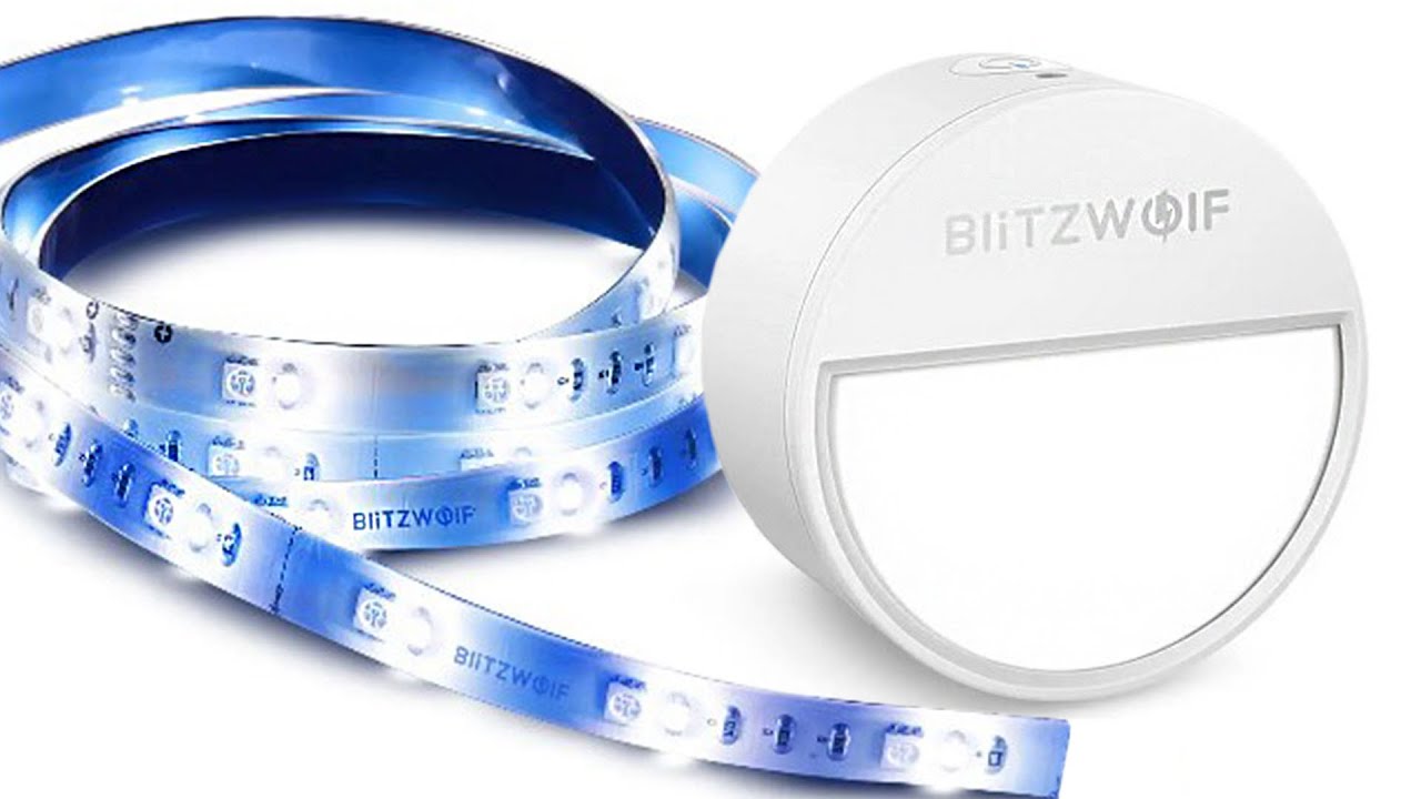 ✅RGB лента и НОЧНИК с Banggood. BlitzWolf LT10 и LT11