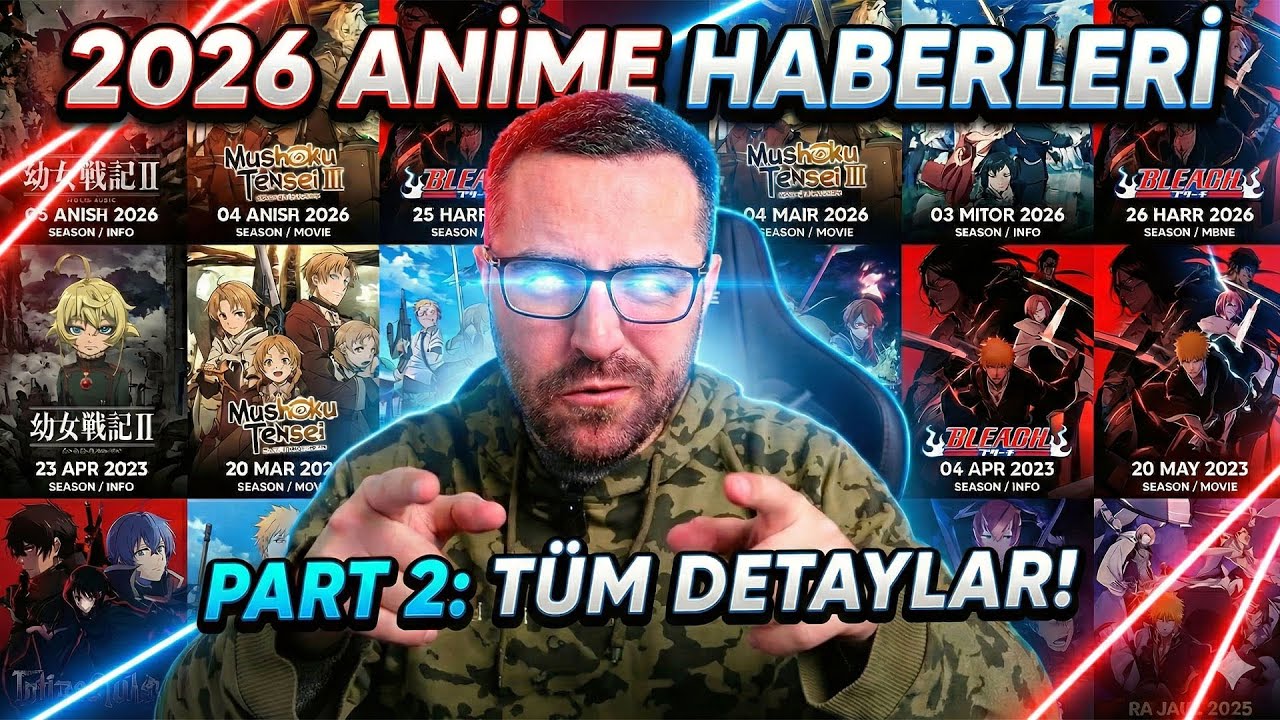 2026'YA DAMGA VURACAK ANİMELER - Yeni Sezonlar ve Dev Filmler