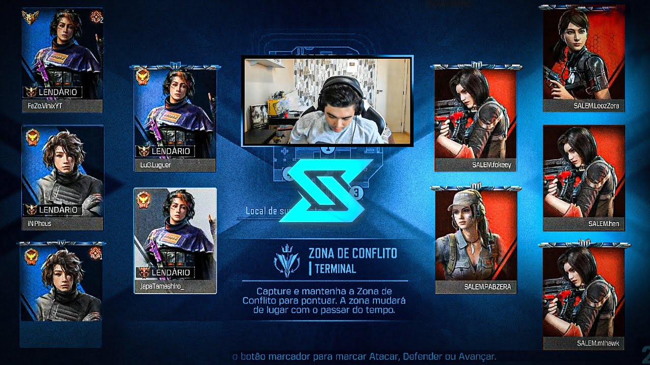 JAPA E OS YOUTUBERS ENCONTRARAM A SALEM COMPLETA NA RANKED!