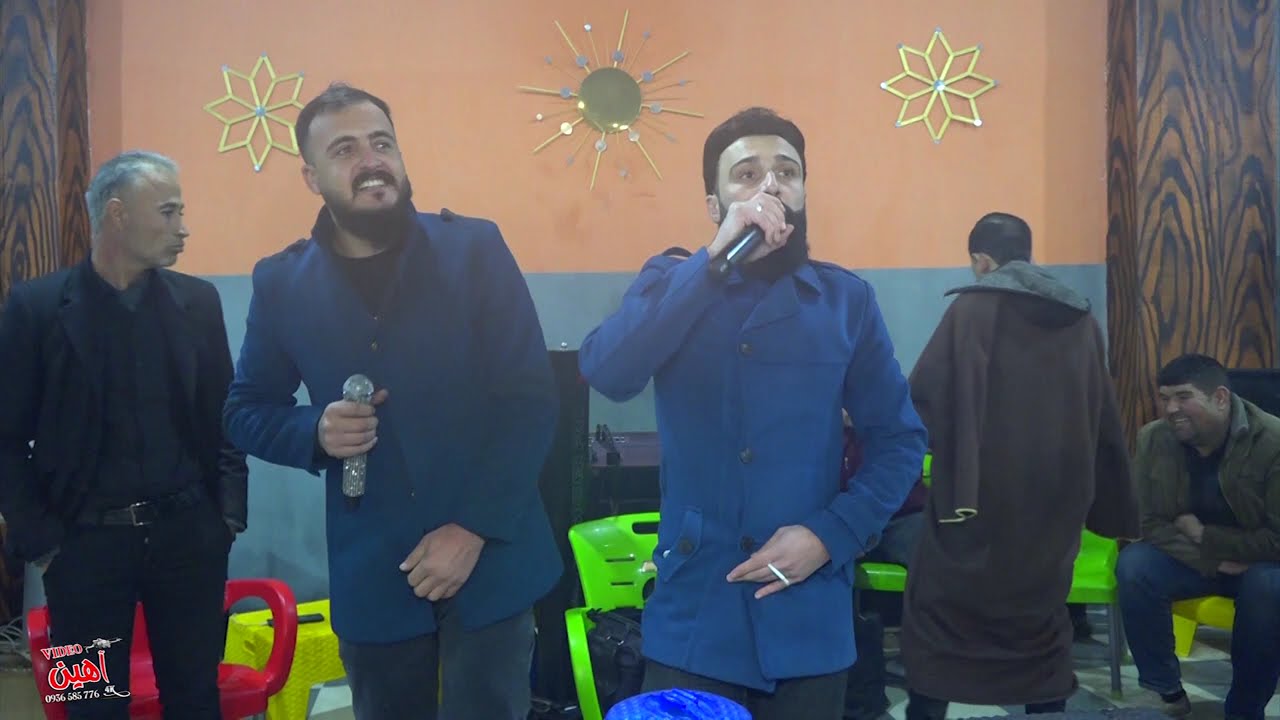 افراح بيت فحل الغنايم العريس حسين الفنان مصطفى الامير صالة الهرم 2
