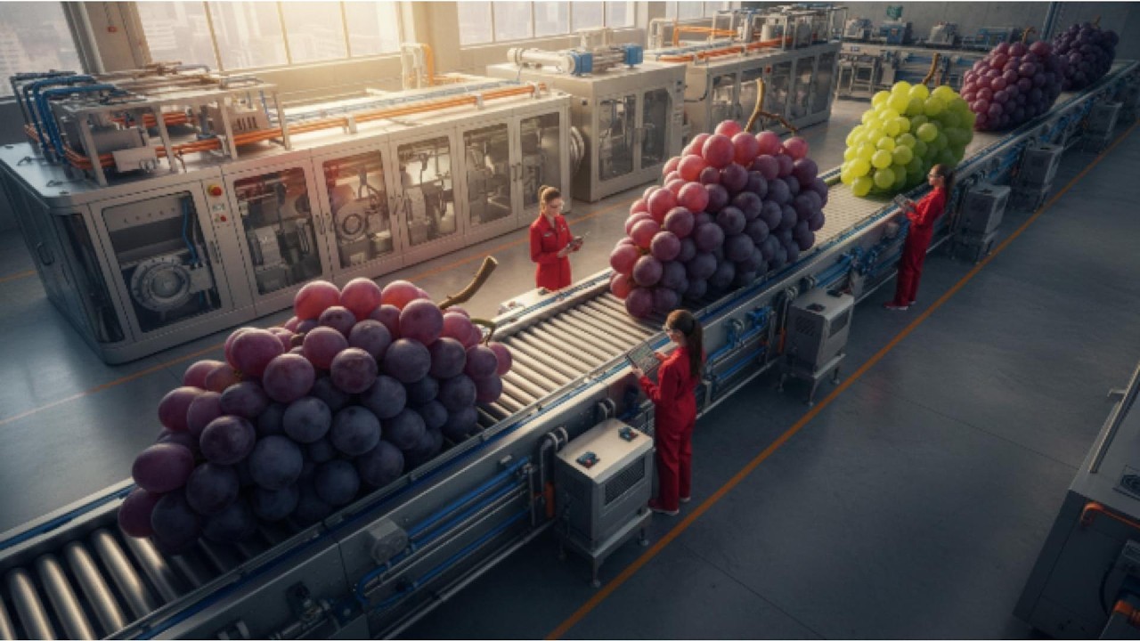How Concentrated Grape Syrup Is Mass Produced | Inside Modern Factory