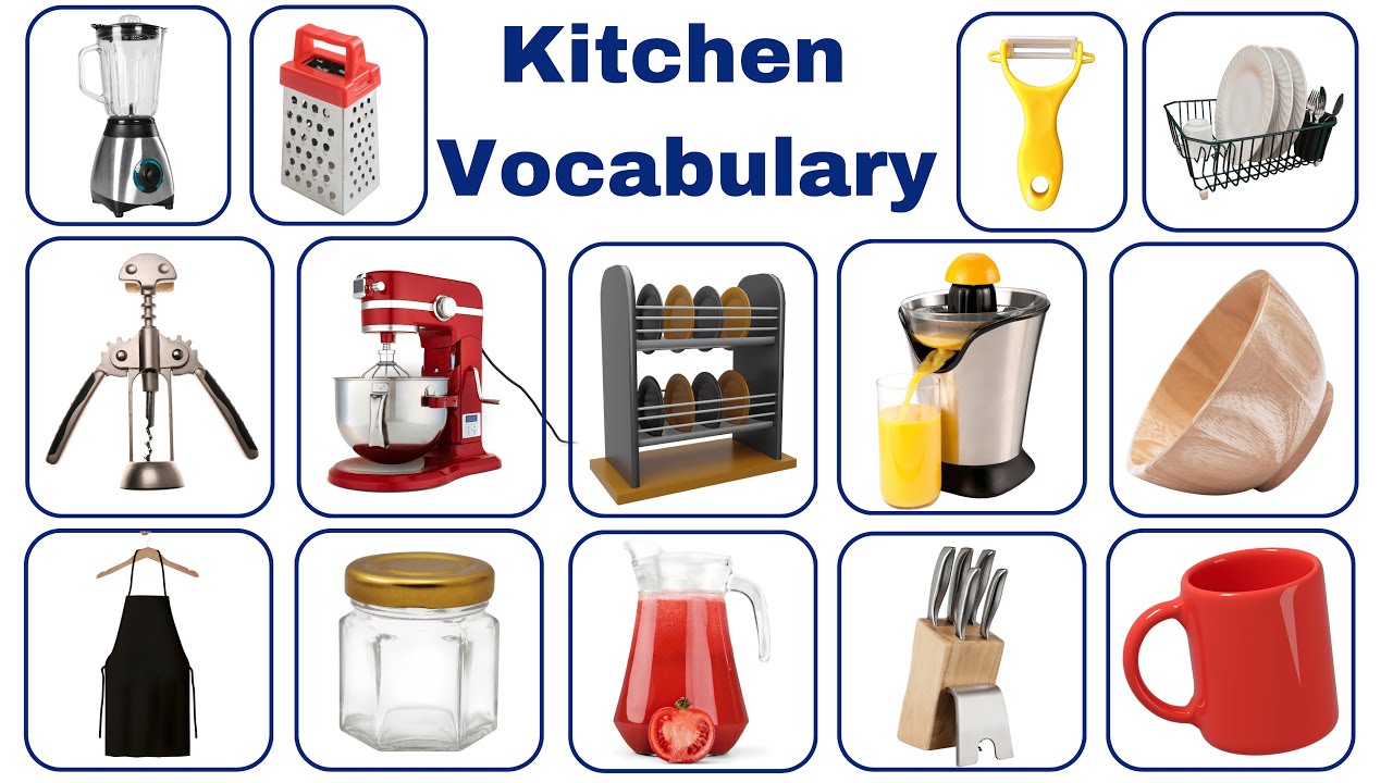 Kitchen Vocabulary in English | English Vocabulary #part 2