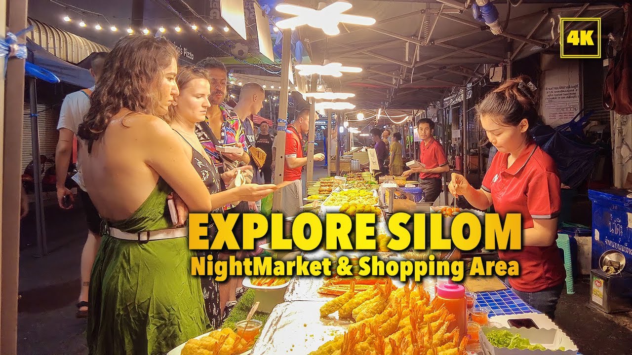 EXPLORE SILOM / Shopping Area & market !