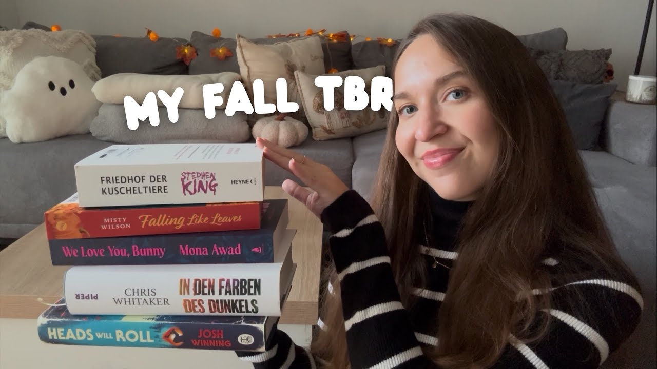 ASMR My Fall TBR 📚🍂 (Book Tapping, Page Flipping, Page Turning, Paper Sounds, Tracing, Whispering)