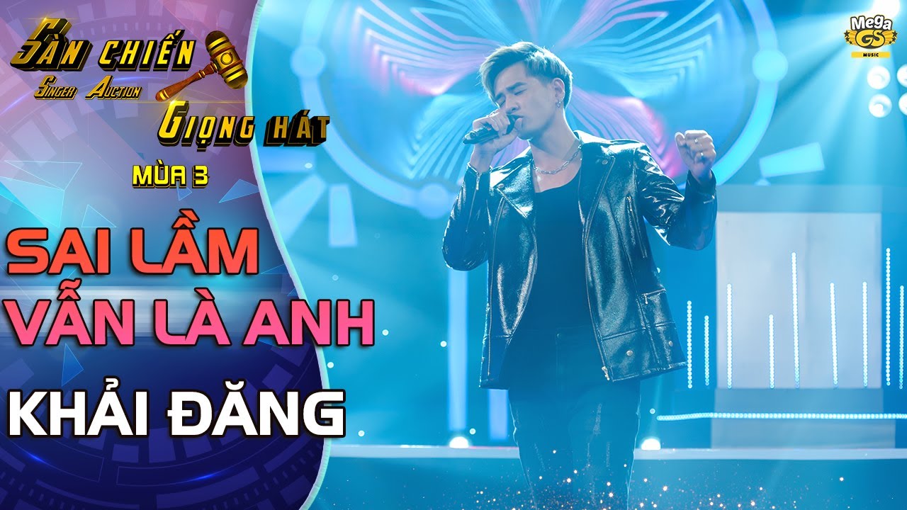 SAI LẦM VẪN LÀ ANH - Khải Đăng | NGẤT LỊM với vẻ điển trai và tiếng hát của chàng trai này