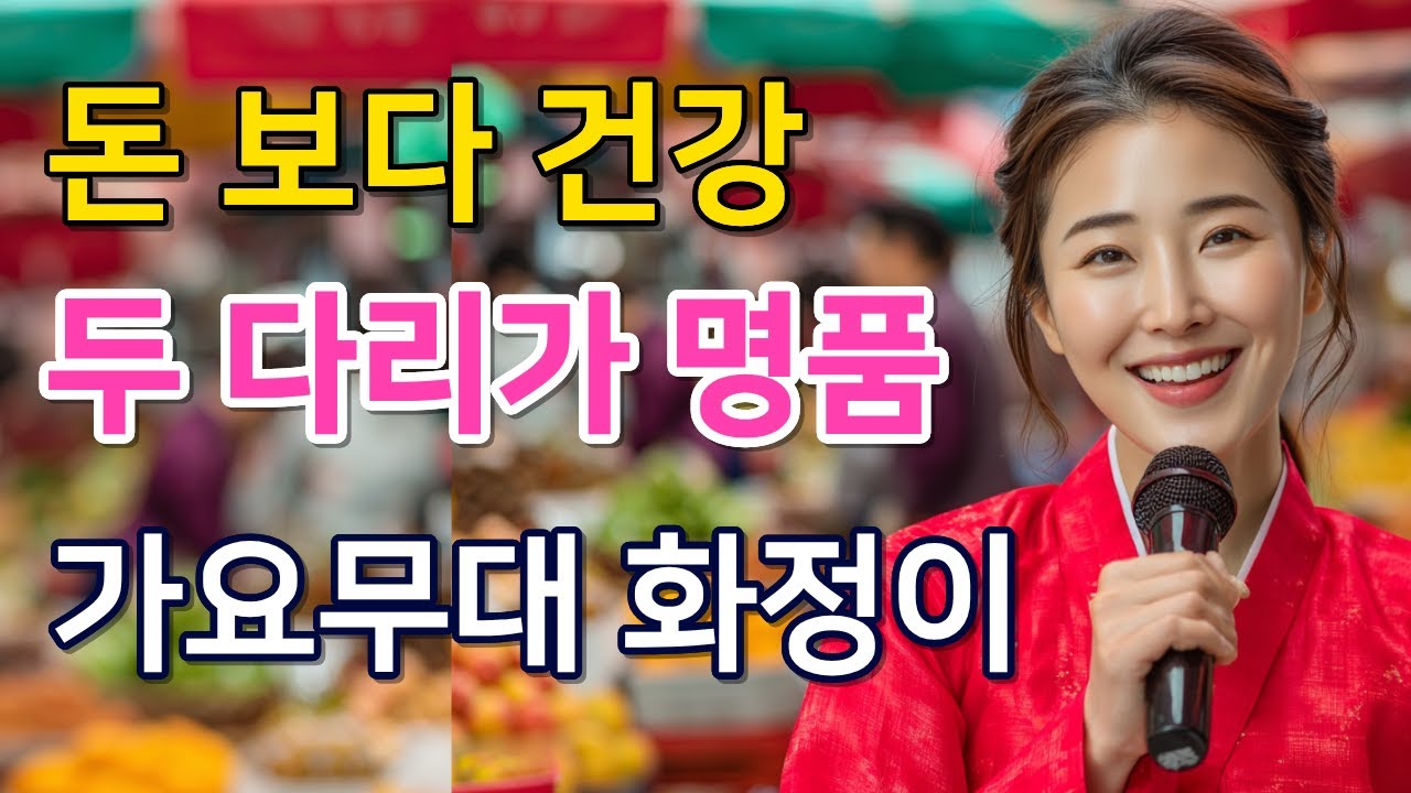 🎵 내 다리 튼튼하면 시장 바구니가 명품｜두 다리가 명품