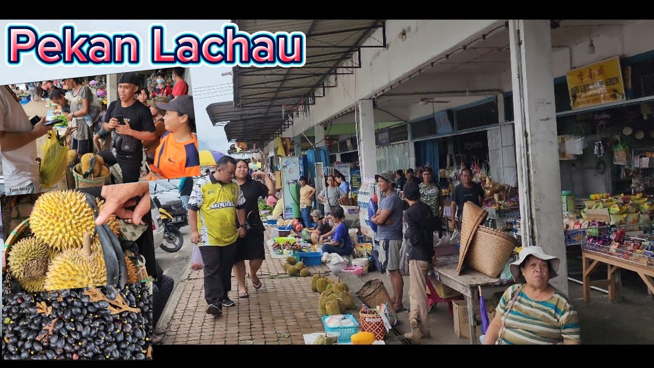 Musim buah-buahan di pekan Lachau Sri Aman