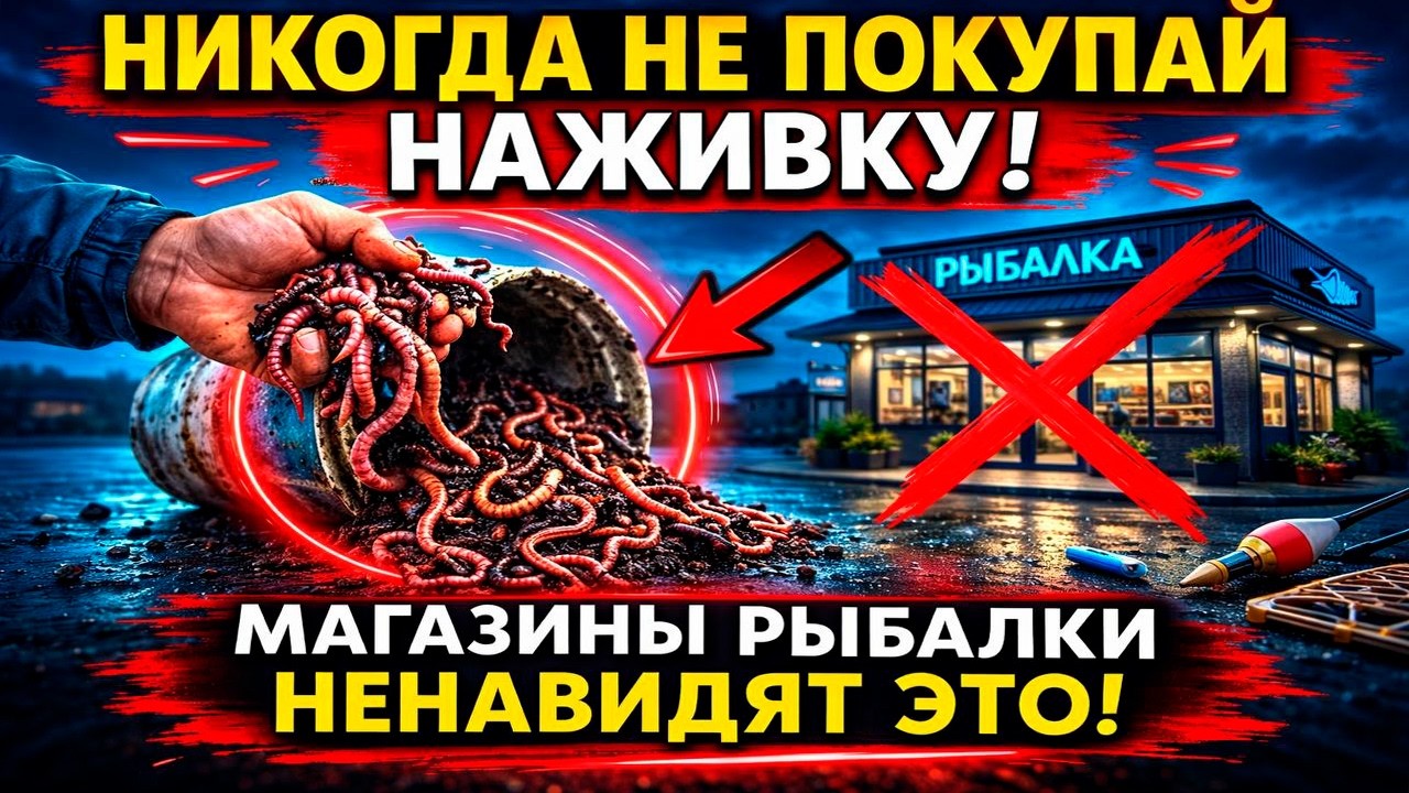 Одна пивная банка = бесконечные черви навсегда — бесплатная ферма наживки, скрытая от вас индустрией