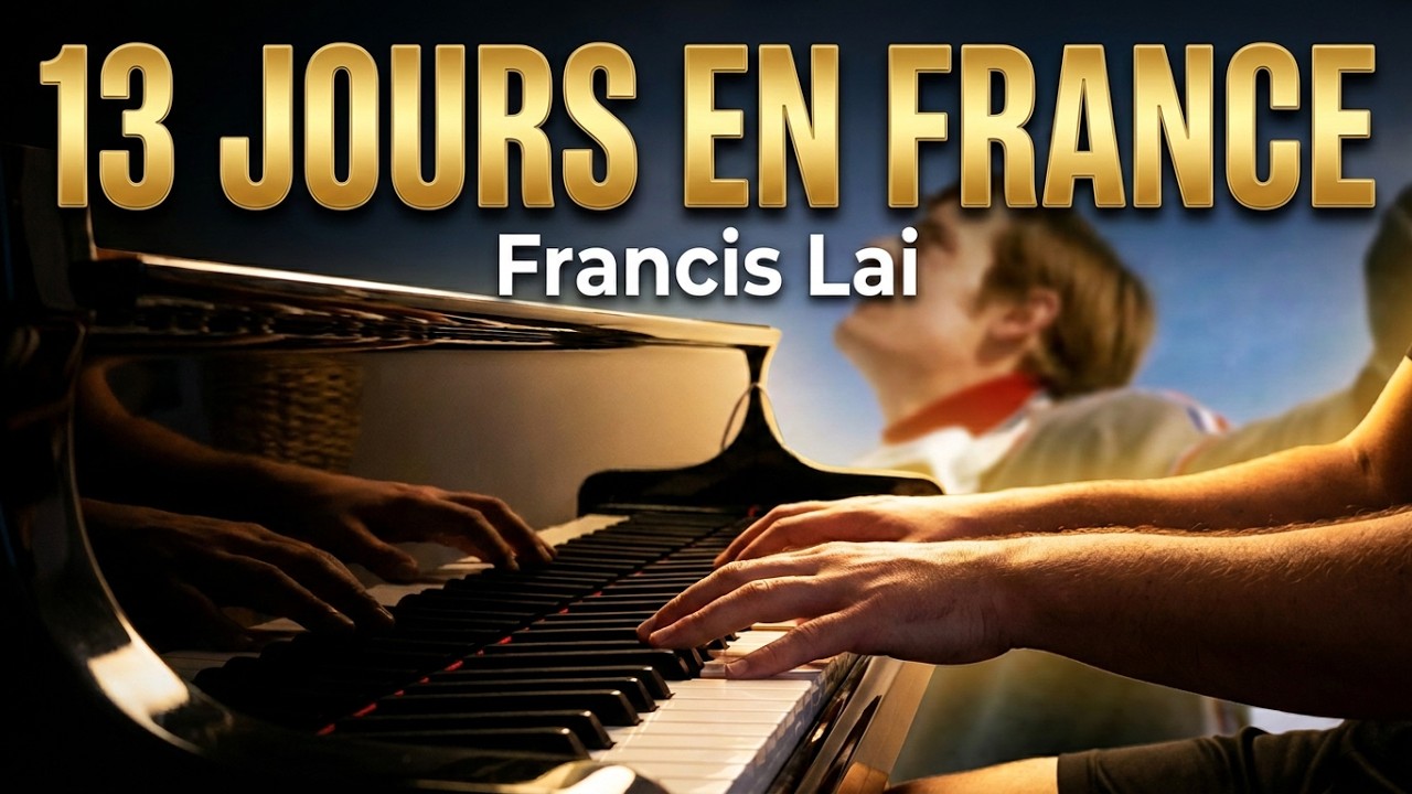 Francis Lai - 13 jours en France - Piano