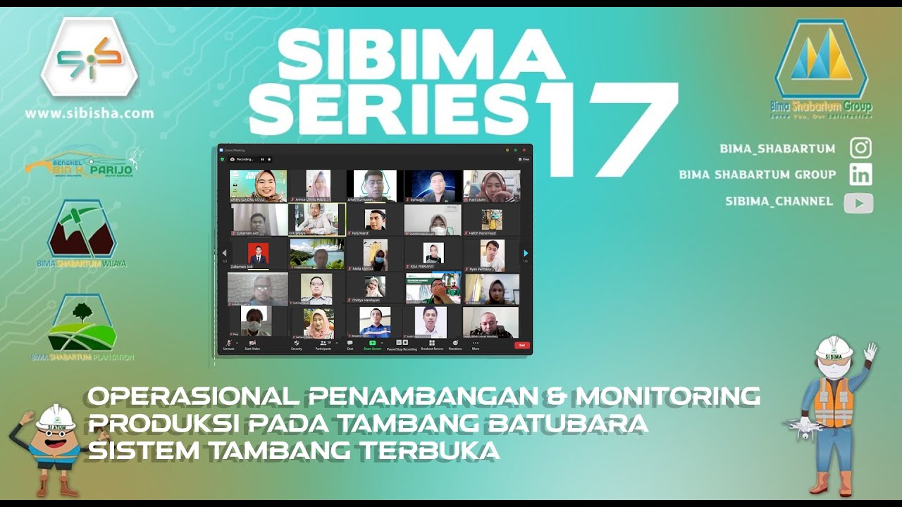 Operasi   Penambangan & Monitoring Produksi Pada Tambang Batubara Sistem Tambang Terbuka