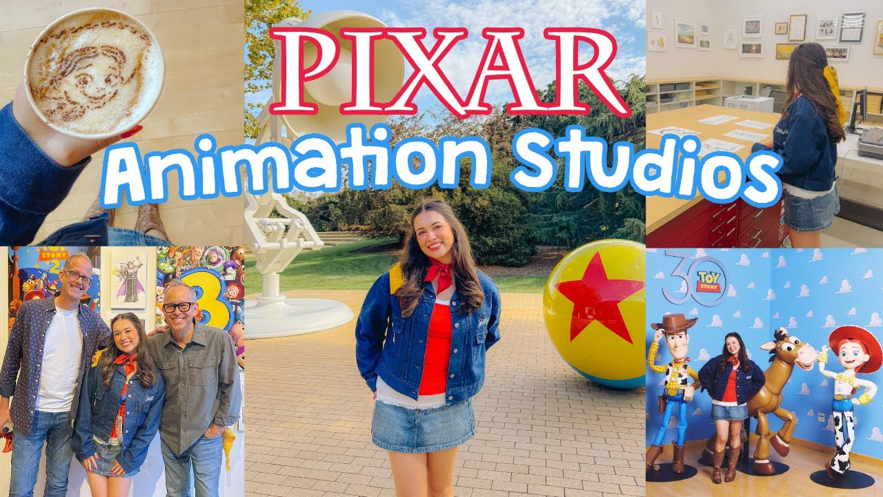 Пойдем со мной в PIXAR ANIMATION STUDIOS!! ✏️ встреча с Питом Доктером, коллекция Levi's x Toy St...