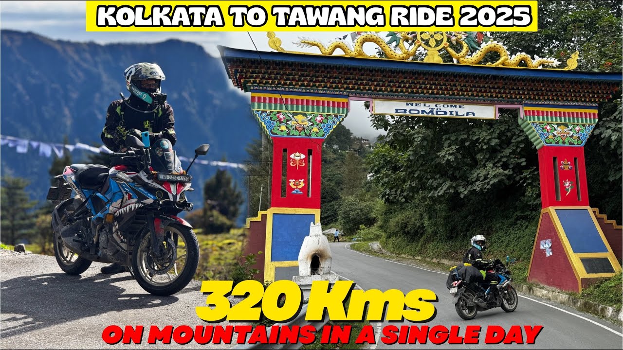 Udalguri To Tawang | Kolkata To Tawang | EP 04 | Most Dangerous Ride Ever | 0 Visibility | Bengali