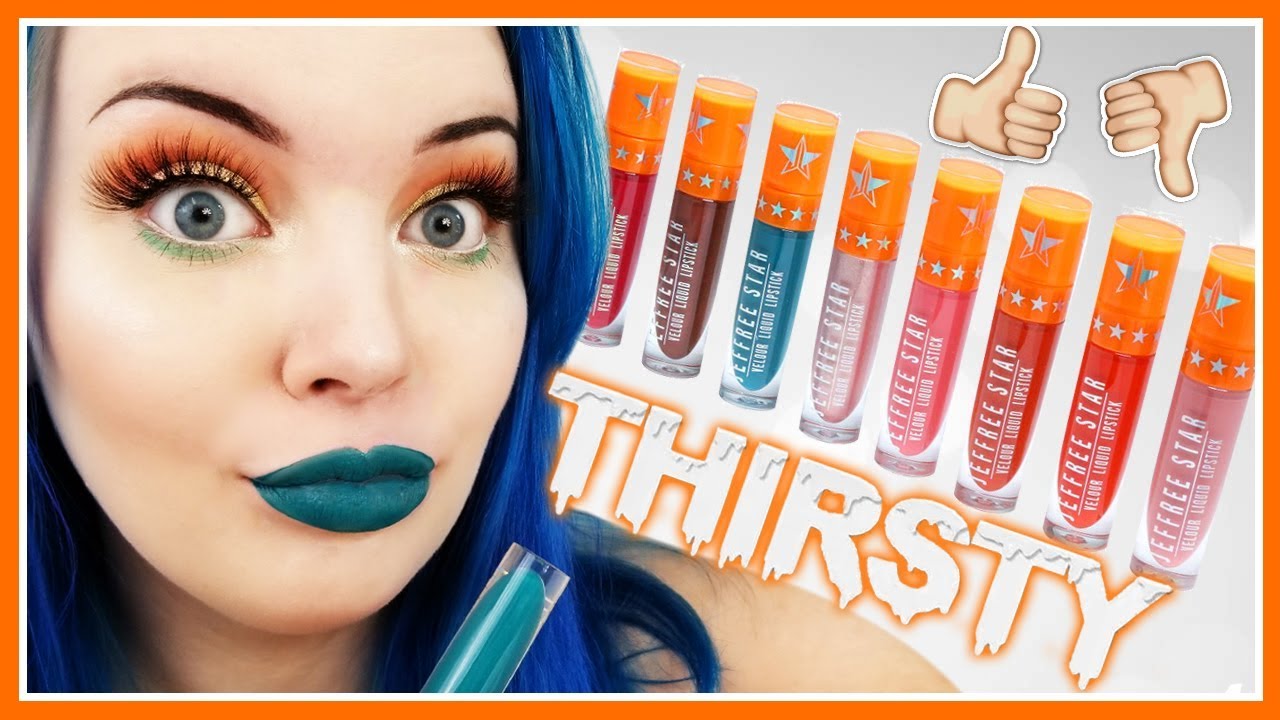 'THIRSTY' SUMMER LIQUID LIPSTICKS BY JEFFREE STAR COSMETICS
