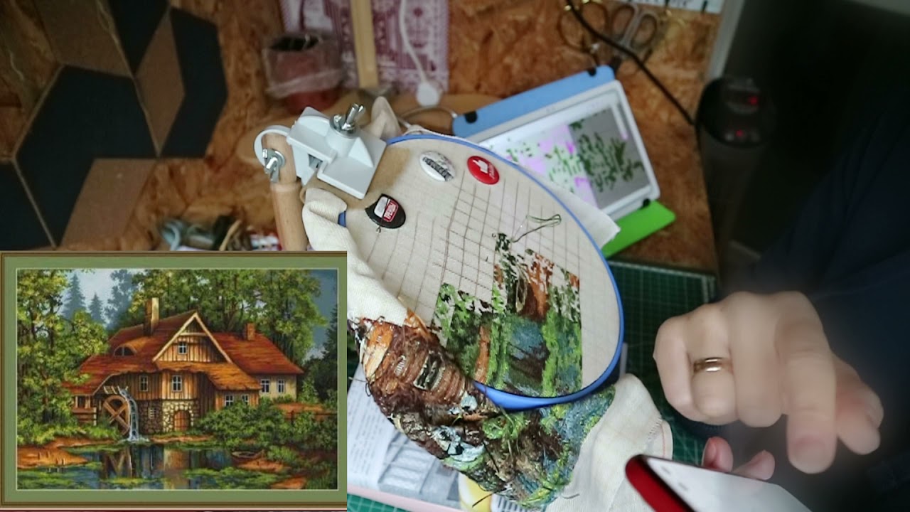 ВЫШИВКА КРЕСТИКОМ/ЛУКАС/ЛЕТНЯЯ МЕЛЬНИЦА/АННА АНАНЧИК