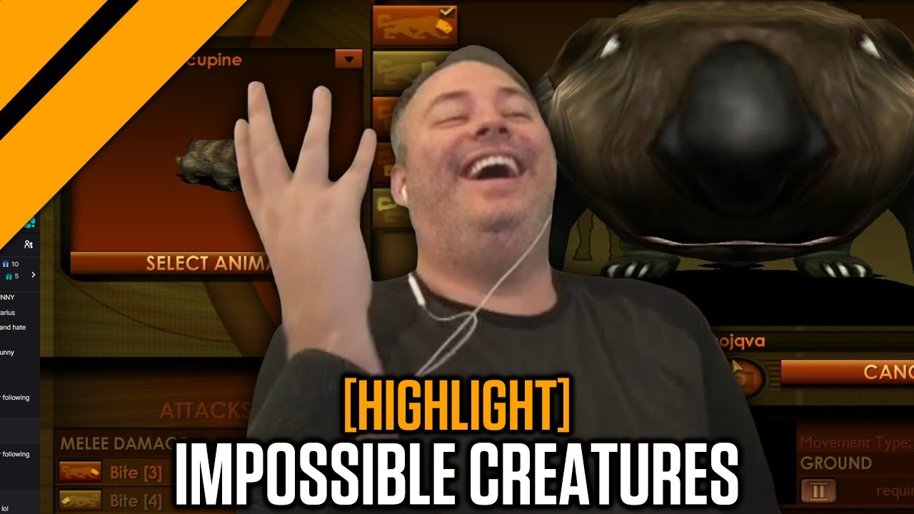 [Highlight] Day9 Creates Absolute ABOMINATIONS in this Old RTS Game - Impossible Creatures