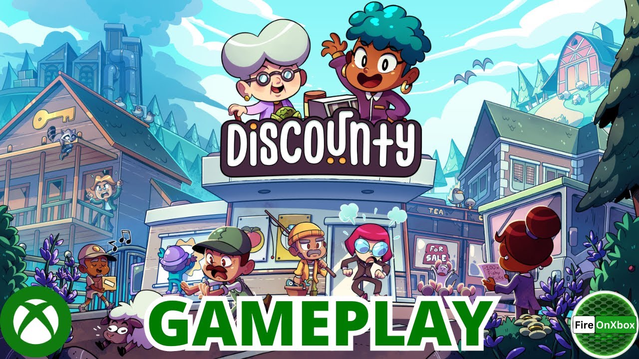 My First Day on the Job in Discounty – First Look Xbox Gameplay!