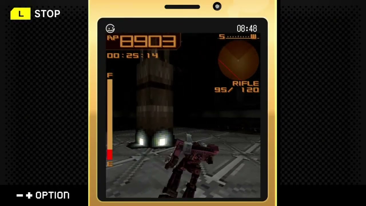 ガラケー版アーマードコアの3作目やった！【ARMORED CORE MOBILE MISSION 3】