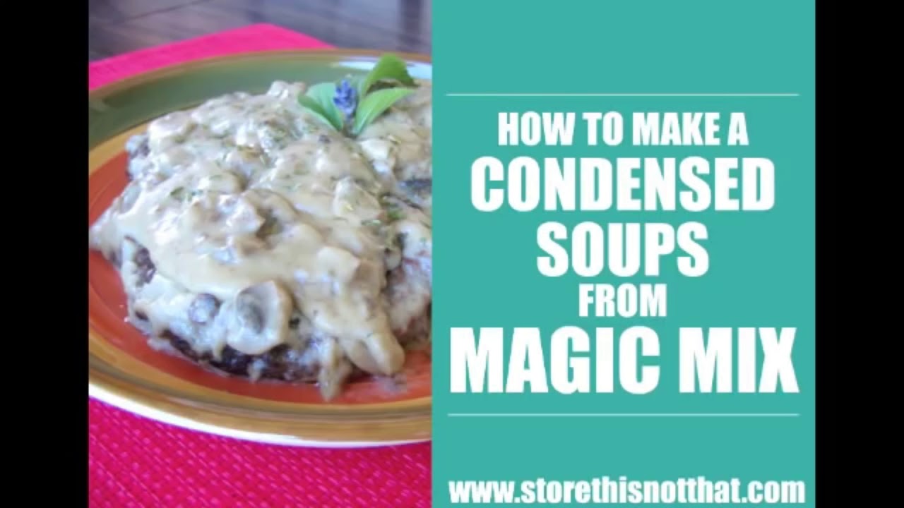 How to use Powdered Milk to make Magic Mix