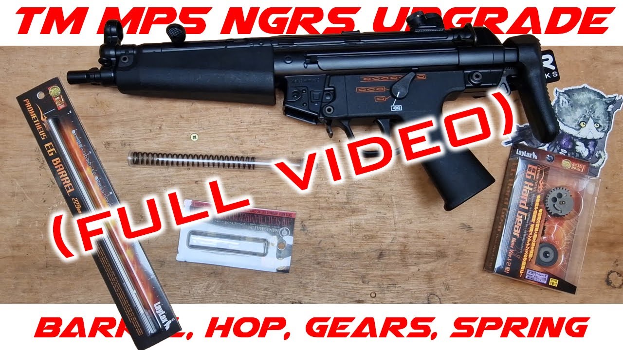 Tokyo Marui MP5 NGRS Upgrade (Full Video)