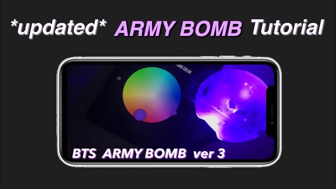 ARMY BOMB ver 3 | iPhone & Android Tutorial