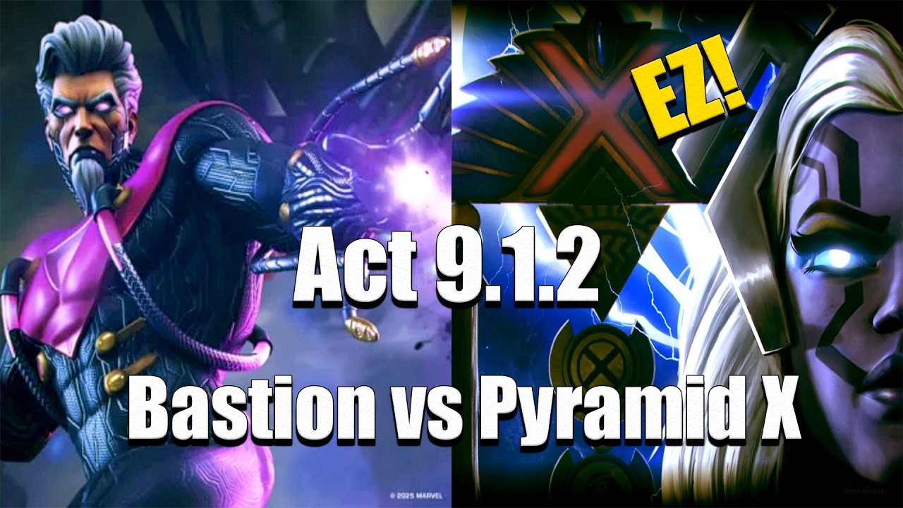 MCOC 9.1.2 Bastion vs Pyramid X Boss