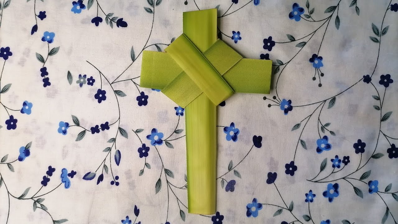 Palm Leaf Cross | Palm Sunday 2022 | Palm Leaf Craft | Holy Leaf Cross |  Home Decoration |  27