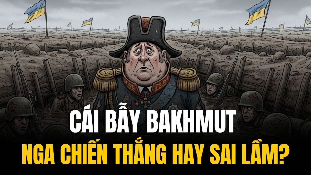 NGA VÀ CÁI BẪY BAKHMUT:  CHIẾN THẮNG MANG TÍNH BIỂU TƯỢNG HAY SAI LẦM ĐỐT QUÂN?