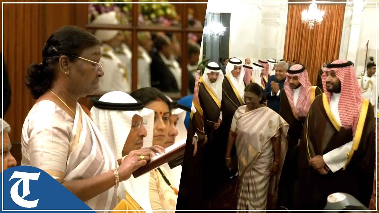 President Murmu meets Saudi Arabia Crown Prince Mohammed bin Salman Al Saud in Delhi