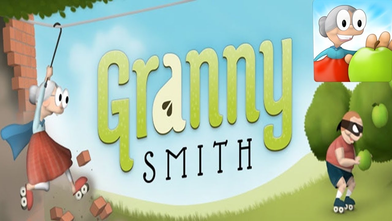 Granny Smith لعبة  بحجم 13 ميجا لكن مسلية جدا! لهواتف اندرويد والايفون الجدة سميث