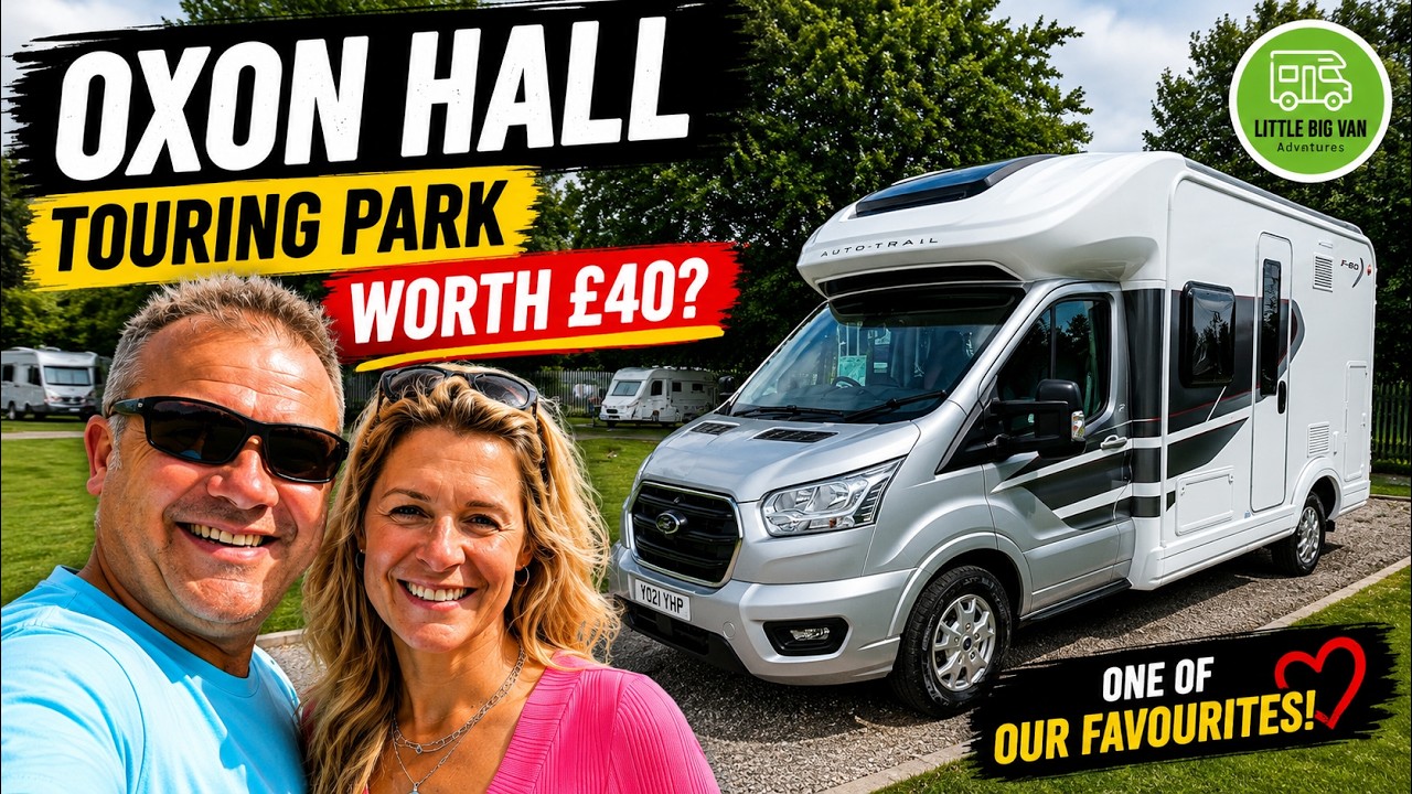 £40 per Night. Shrewsbury Camp Site REVIEW. Oxon Hall Touring Park - One of the 'BEST'...