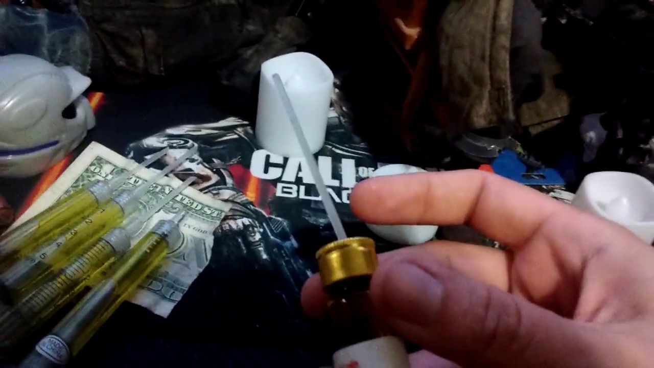 How to make realistic syringe ( prop)