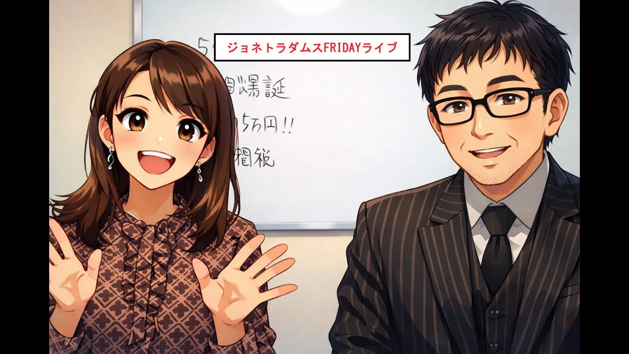 【LIVE】ジョネトラダムスFRIDAY  2025/1/30 18:50～ 1ドル200円とか言ってた人！生きてますか？日銀、FRB現状維持でも株価乱高下？、他