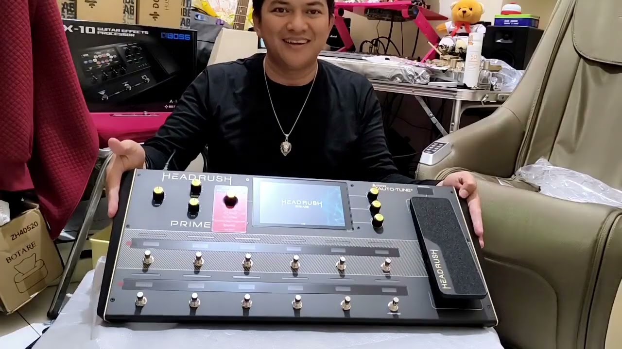 UNBOXING FX HEADRUSH PRIME 🤘🏻😎🎸🔥🔥🔥
