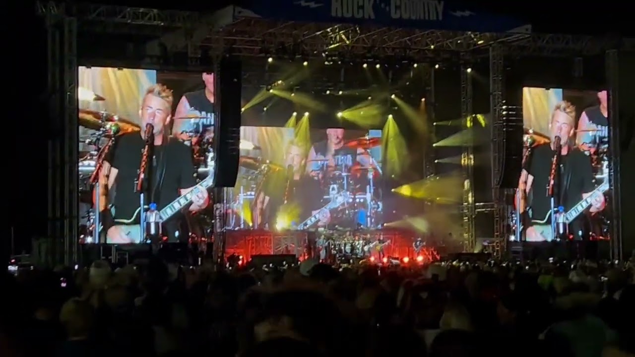 Nickelback- Someday (live in Livingston 2025)