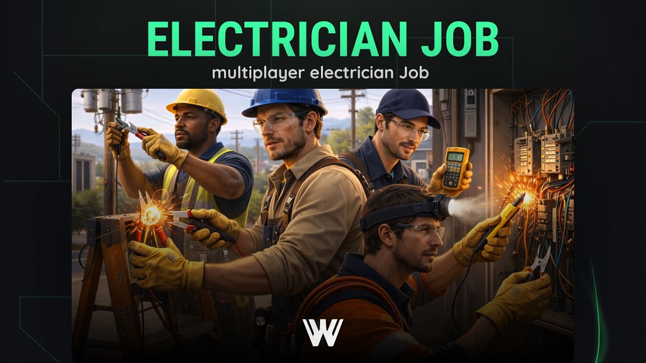 Fivem Multiplayer Electrician Job | WASD Scripts