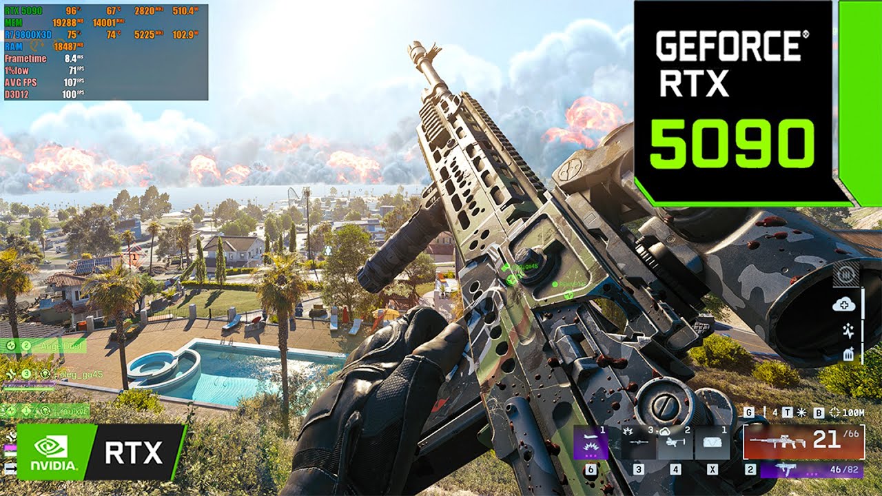 Battlefield REDSEC : Battle Royale | RTX 5090 32GB ( 4K OVERKILL Graphics DLAA ON )