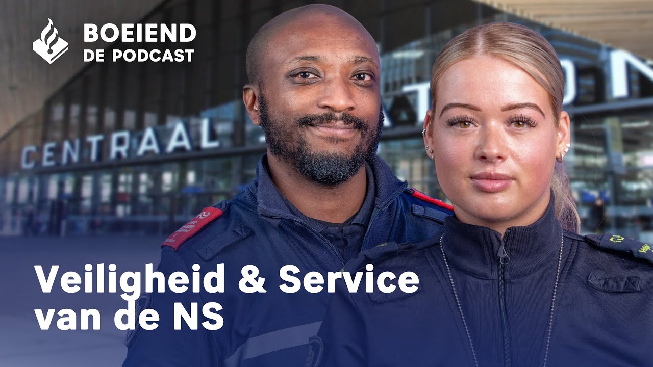 Veiligheid bewaken bij een NS-station - Boeiend de Podcast