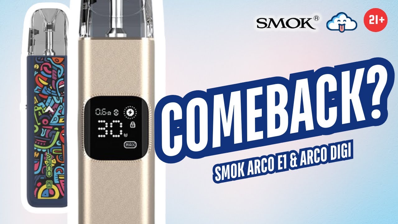 BAGUS, TAPI KOK GINI...? | SMOK ARCO E1 & ARCO DIGI FULL REVIEW | Taste the Cloud