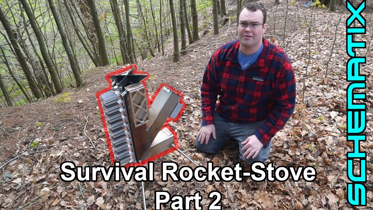 Survival Rocket-Stove Build (Part 2)
