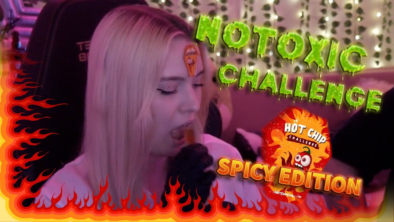 SNĚDLA JSEM NEJPÁLIVĚJŠÍ CHIPS !!! 🔥🥵 | NOTOXIC CHALLENGE #7 itsterez