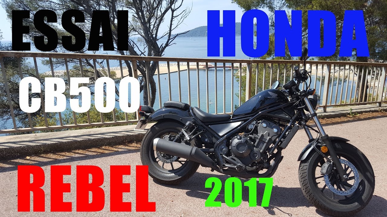 Fabike #Essai HONDA CB500 REBEL 2017 / CRUISER