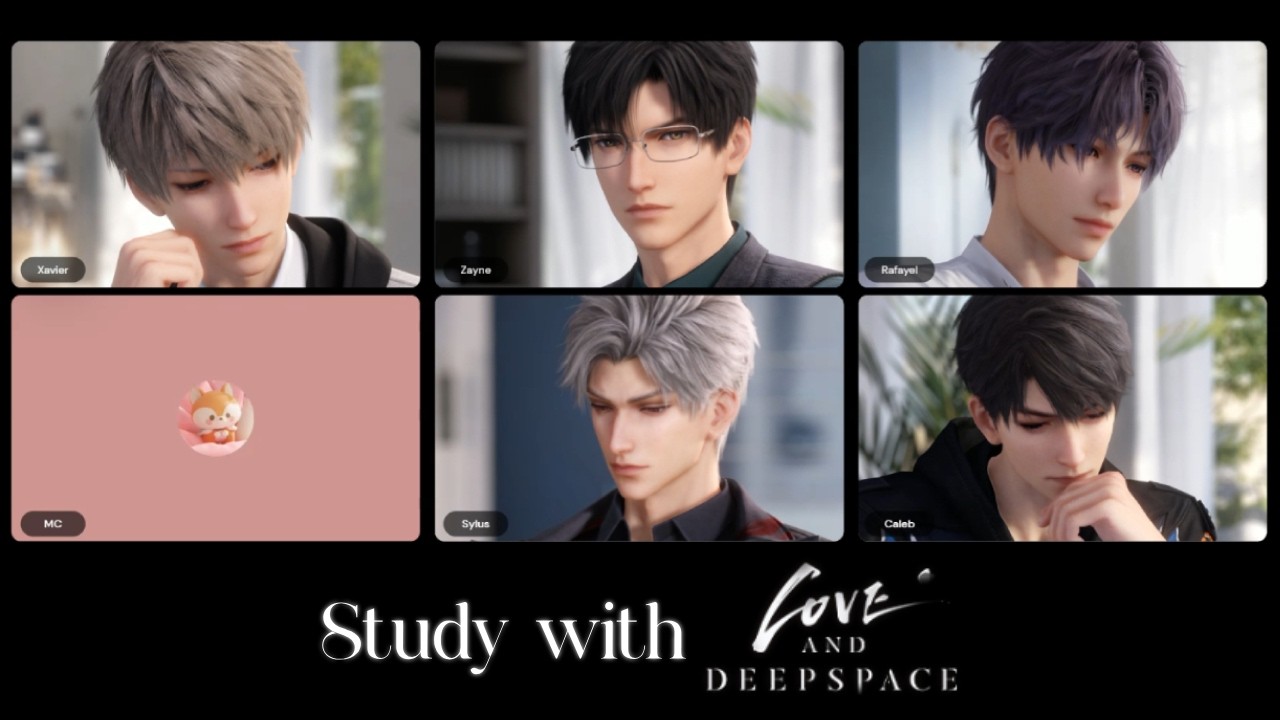 [2 HOURS] Study with Love and Deepspace - Love and Deepspace ASMR