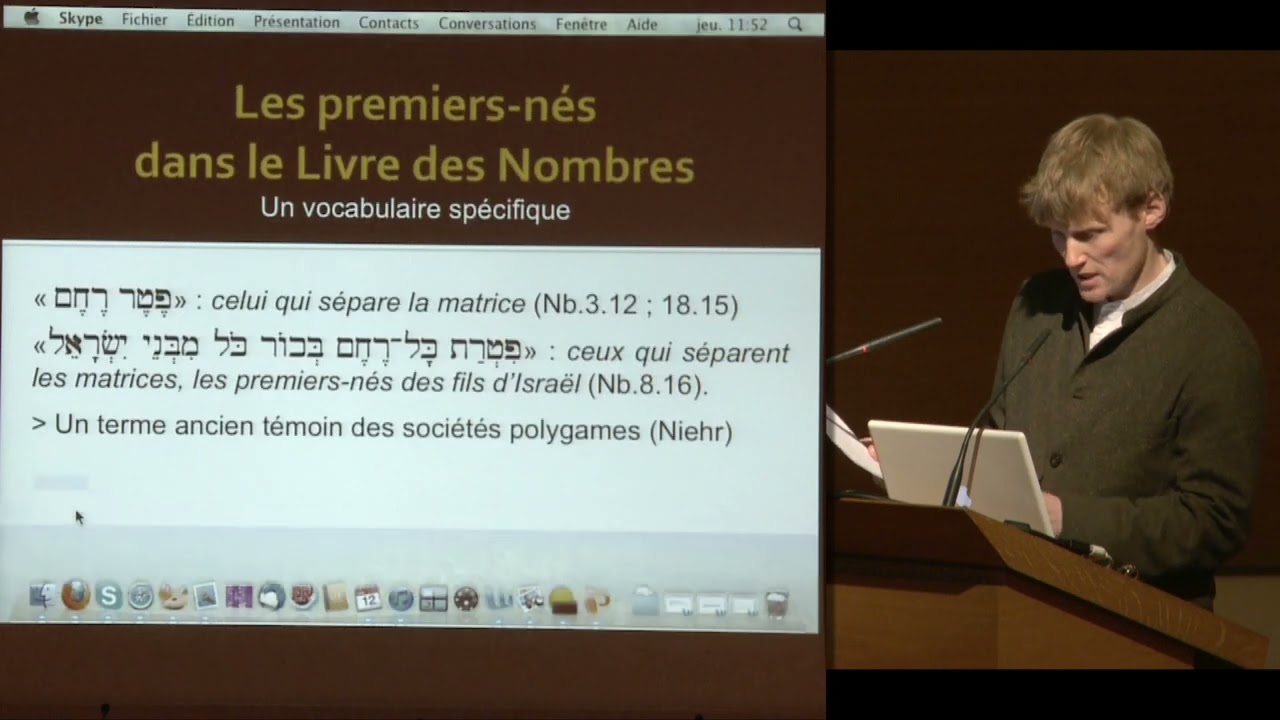 Tabou et transgressions (18) - Thomas Römer (2011-2012)