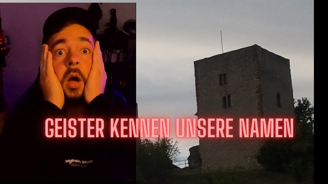 Geister kennen unsere Namen 😱😱😱 Paranormale Untersuchung in URALTER  BURGRUINE